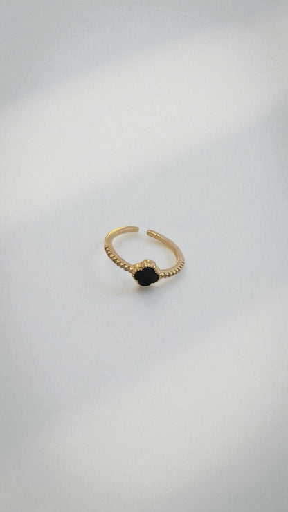 ANILLO VAN CLEEF NEGRO