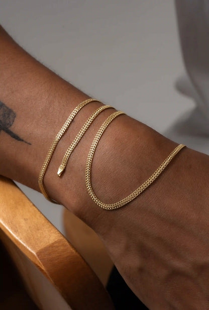 PULSERA SEDUSA ITALY925🇮🇹 19.5cm (2.6mm)