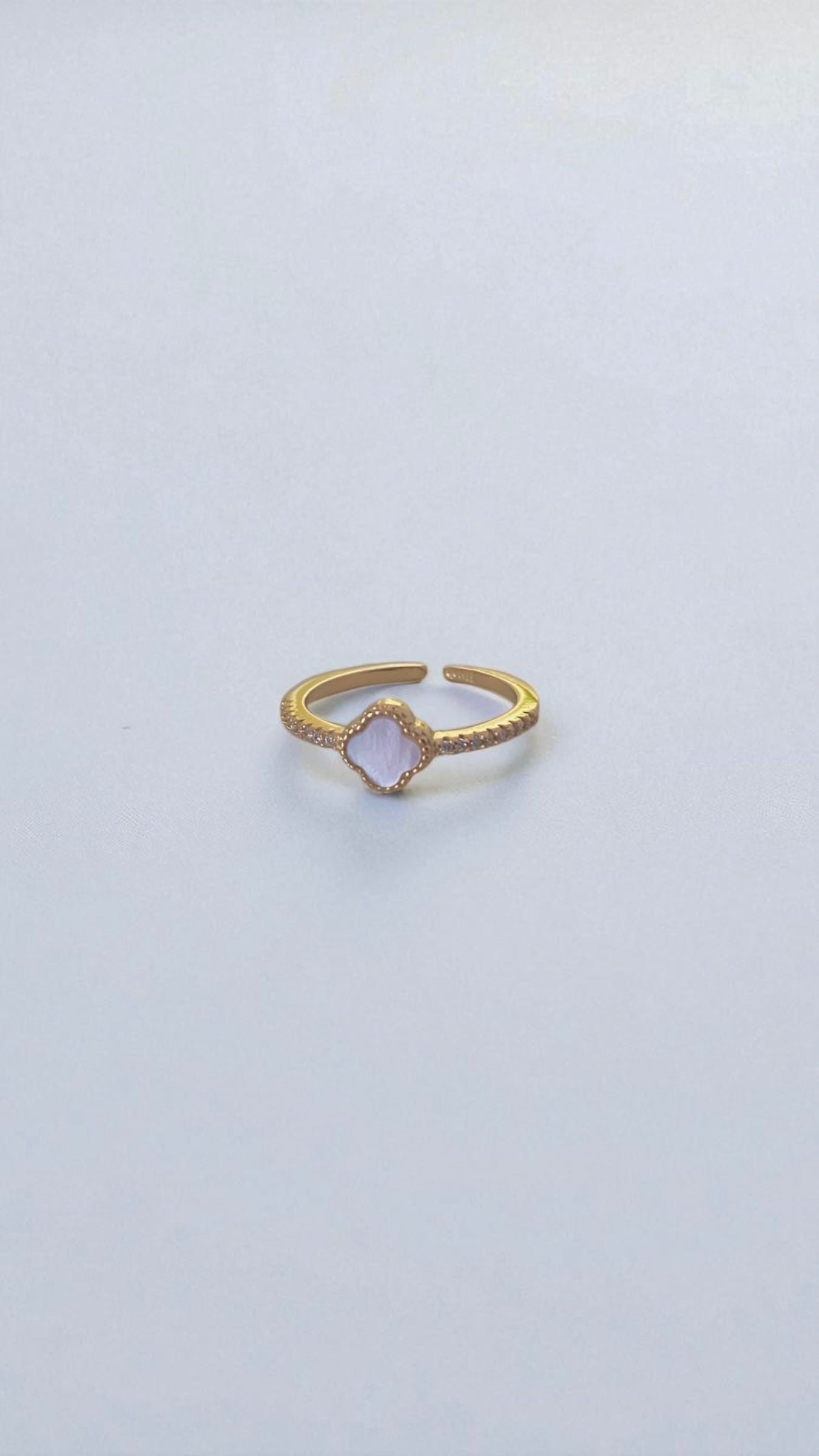 ANILLO VAN CLEEF BLANCO PERLA