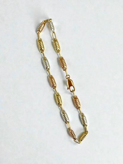 ESCLAVA RÚSTICA TORNILLO 3 OROS