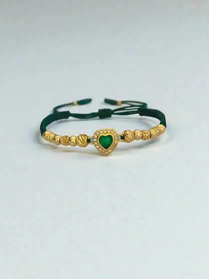 CORAZÓN DE ESMERALDA & DIAMANTADO