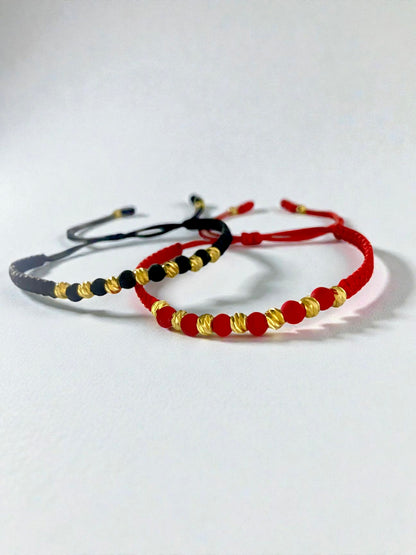 PAR PULSERAS DIAMANTADAS & NEOPRENO #4