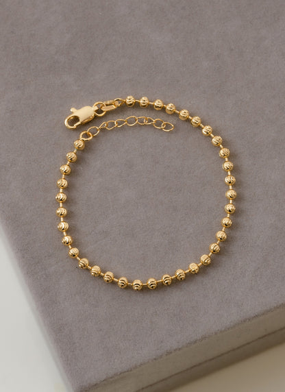 PULSERA MILITAR DIAMANTADA 16cm + EXTENSOR