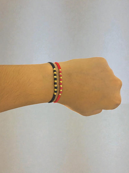 PAR PULSERAS DIAMANTADAS & NEOPRENO #4