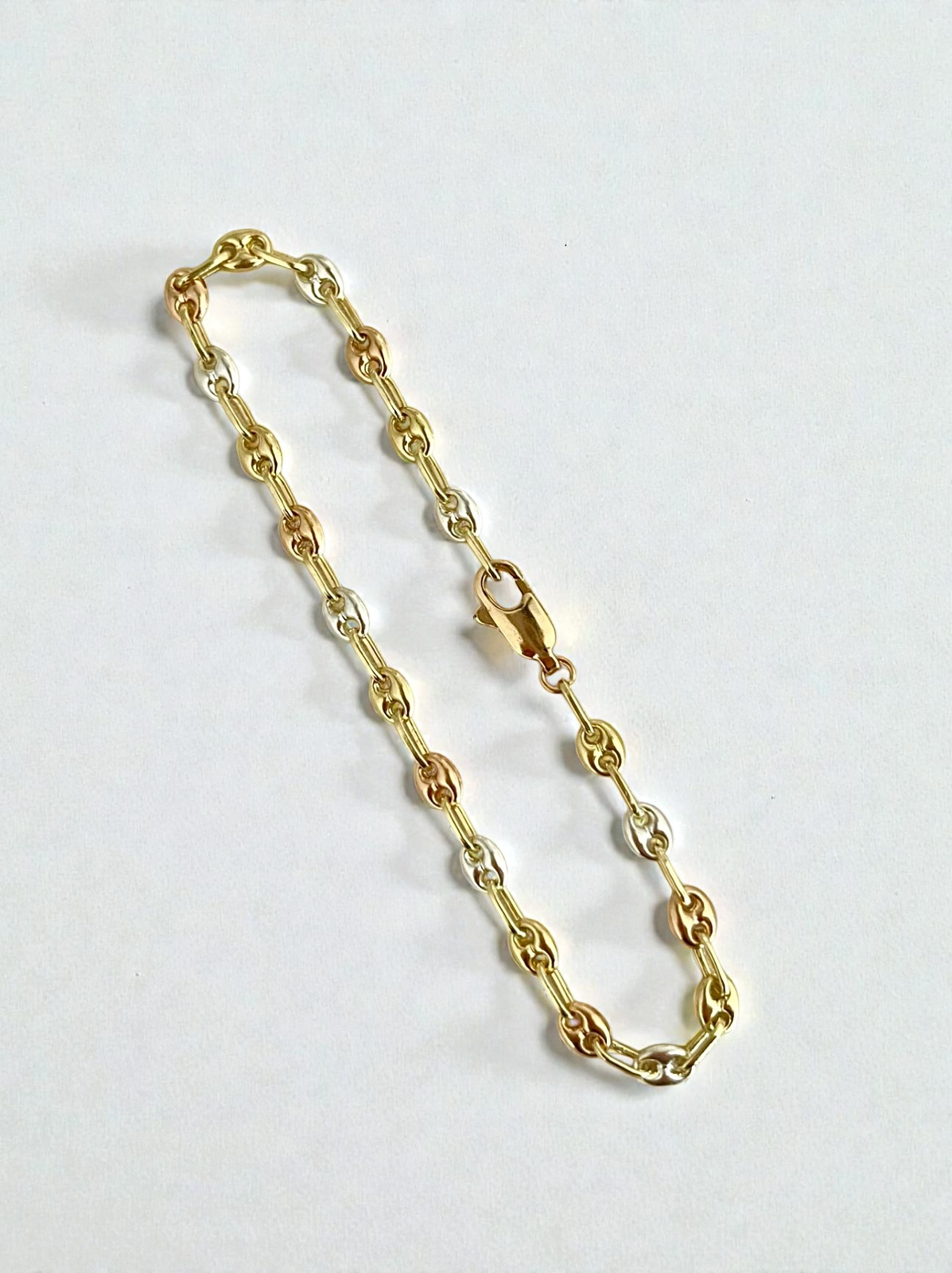 PULSERA GUCCI 3 OROS (3mm)