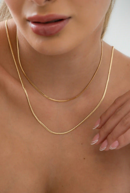 CADENA SERPIENTE PLANA