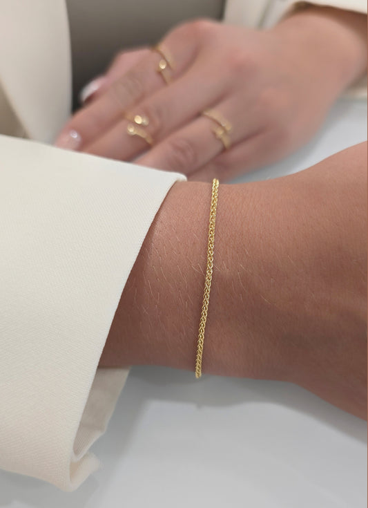 PULSERA FRANCO FINITA 16cm + EXTENSOR