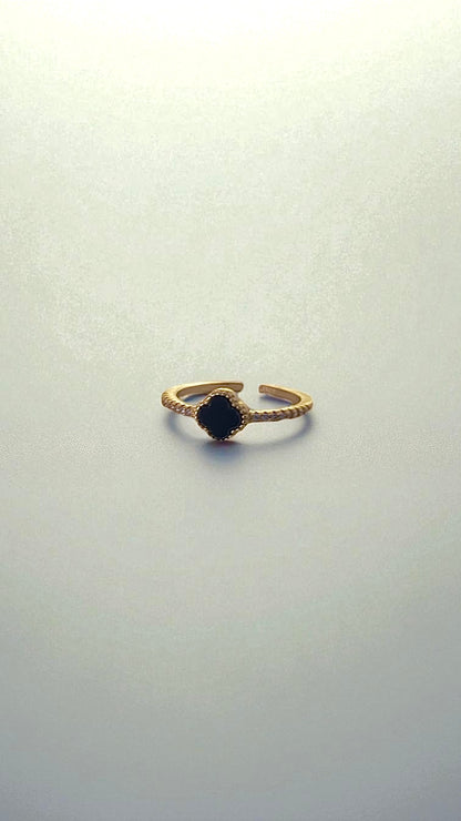 ANILLO VAN CLEEF NEGRO