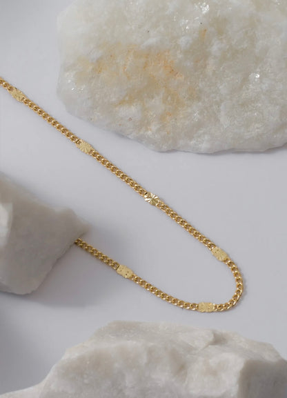 CADENA CUBANA CON DESTELLO