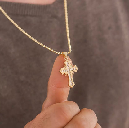 CRUZ SAGRADA DIAMANTADA