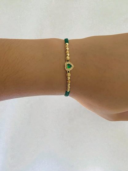 CORAZÓN DE ESMERALDA & DIAMANTADO