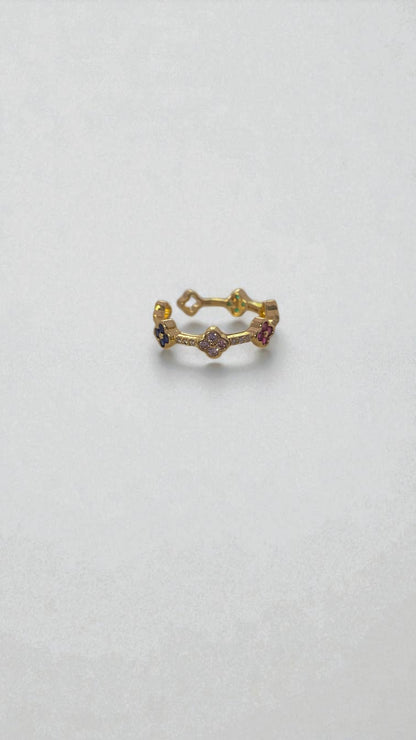 ANILLO VAN CLEEF MULTICOLOR