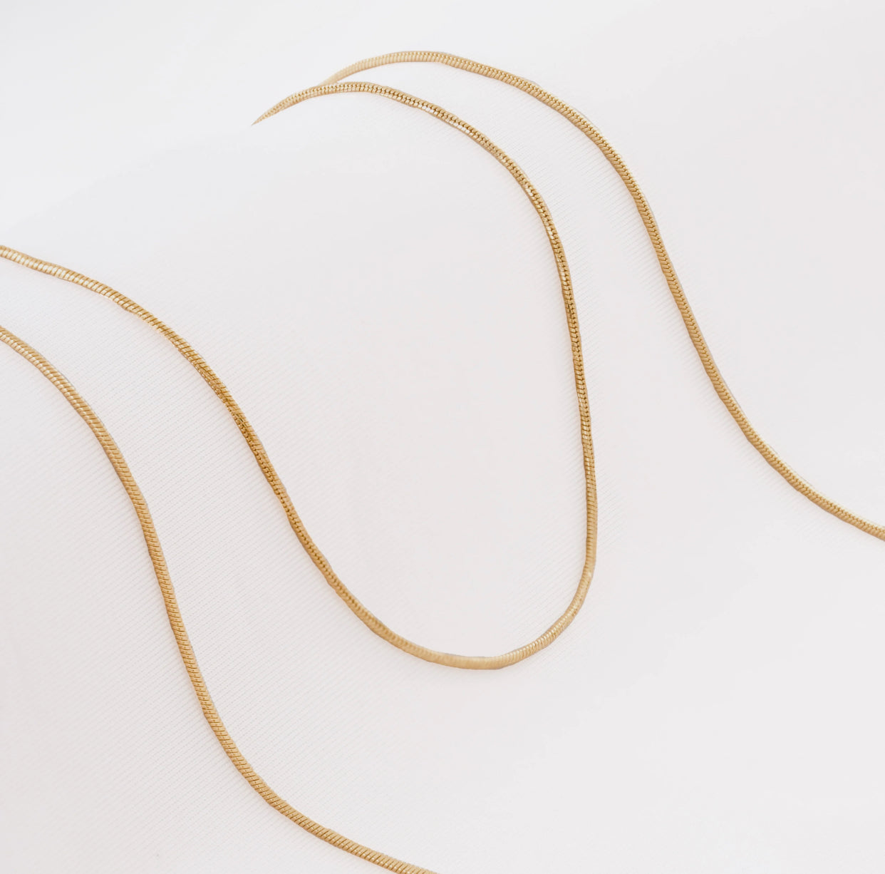 CADENA SERPIENTE FINA.