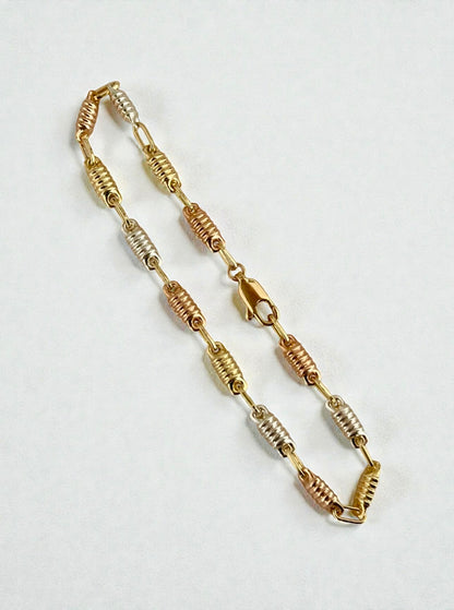 ESCLAVA RÚSTICA TORNILLO 3 OROS