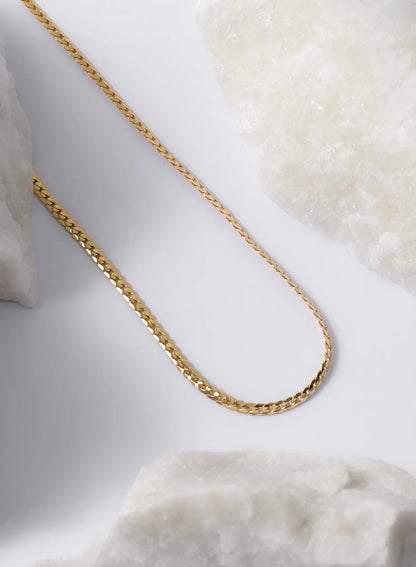 CADENA SERPIENTE PLANA