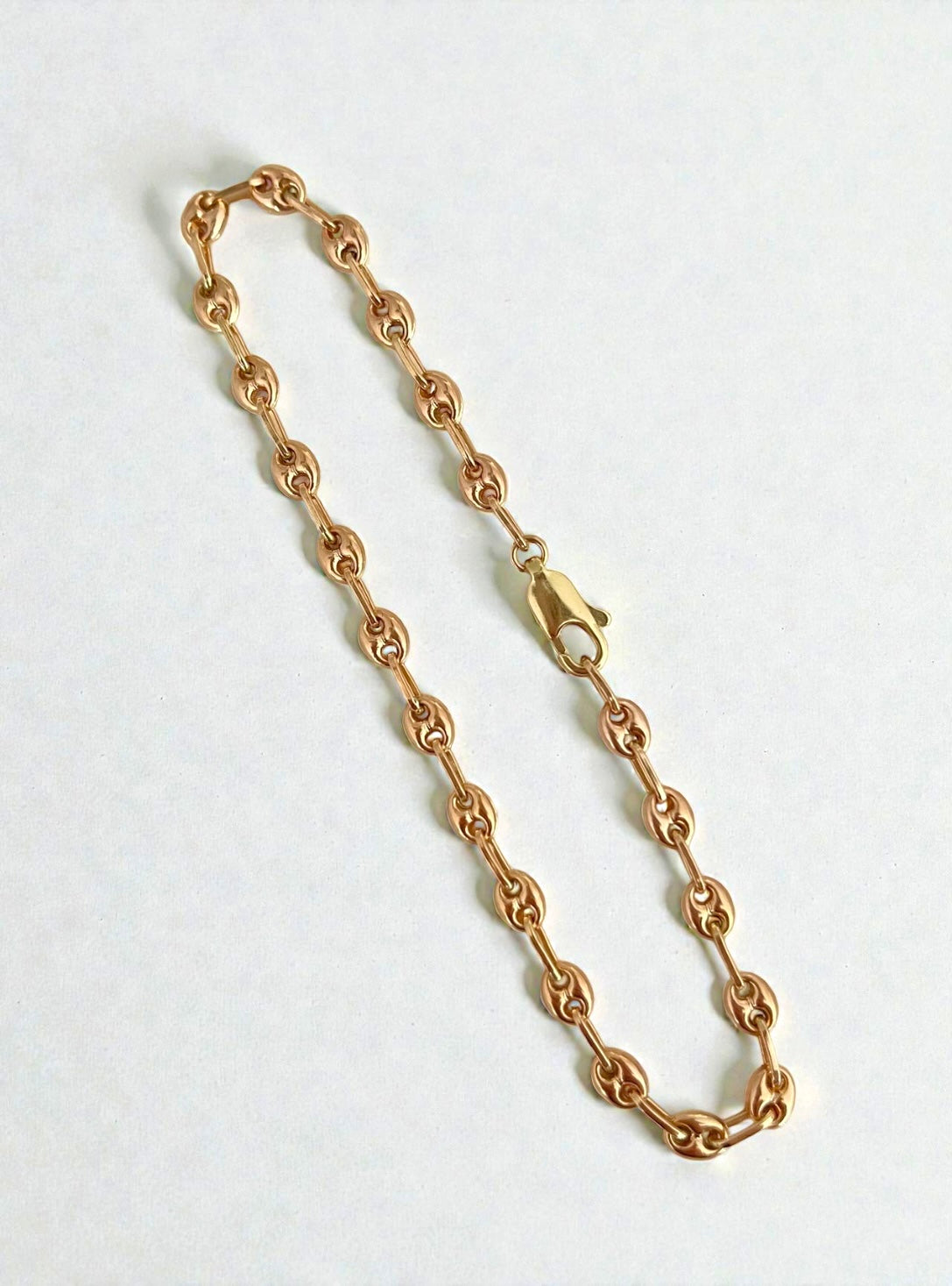 PULSERA GUCCI ORO ROSA (3mm)